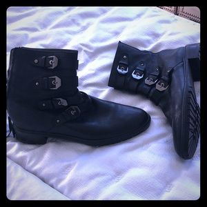 Stuart Weitzman moto boot